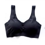 Push Up Gather Bralette Seamless Bra Wire Free