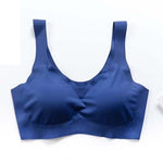 Push Up Gather Bralette Seamless Bra Wire Free