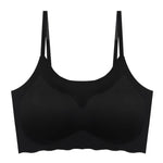 Push Up Gather Bralette Seamless Bra Wire Free