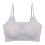 Push Up Gather Bralette Seamless Bra Wire Free