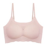 Push Up Gather Bralette Seamless Bra Wire Free