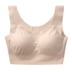 Push Up Gather Bralette Seamless Bra Wire Free