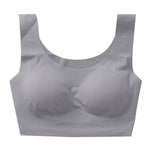 Push Up Gather Bralette Seamless Bra Wire Free